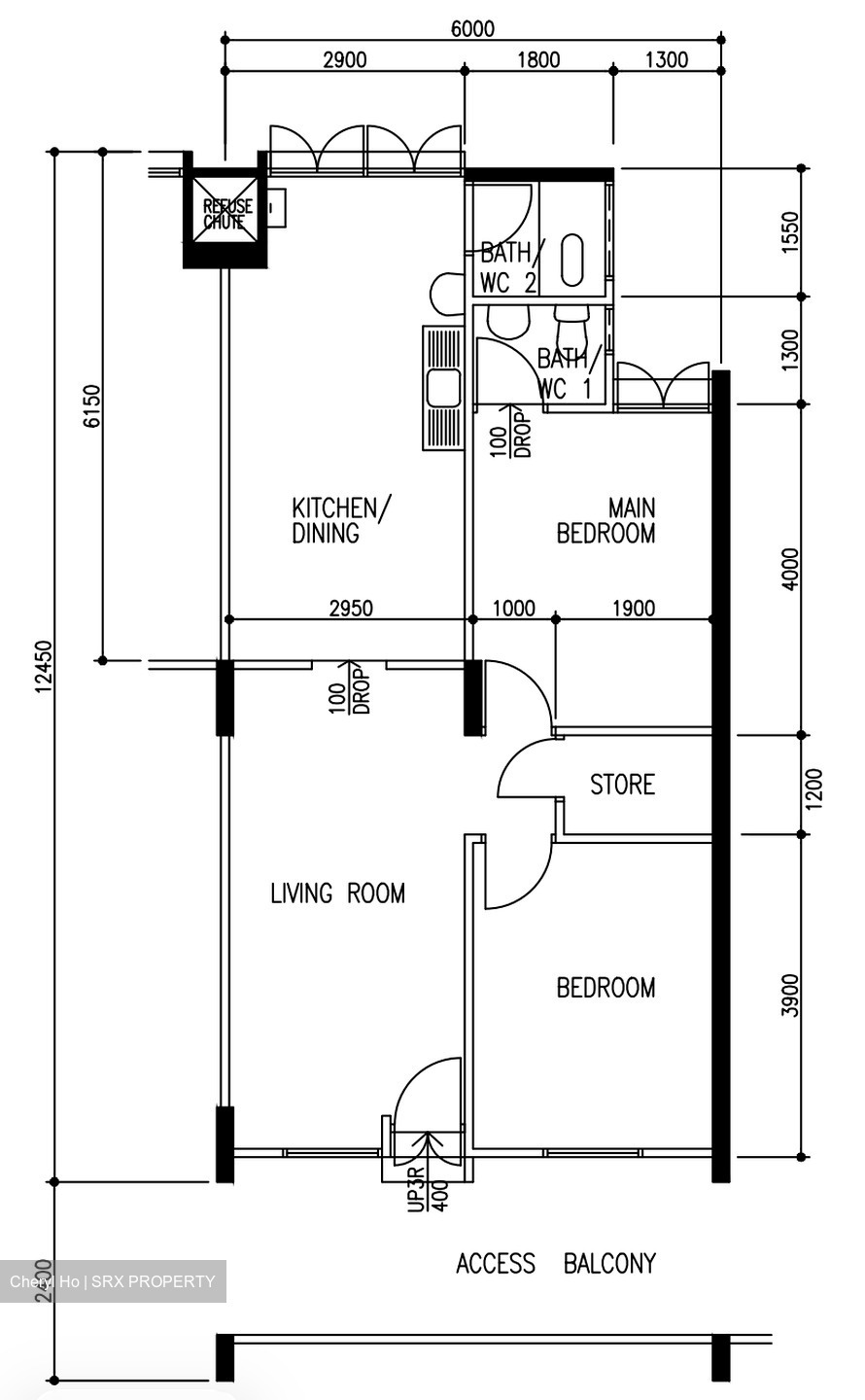 Blk 212 Ang Mo Kio Avenue 3 (Ang Mo Kio), HDB 3 Rooms #573006111